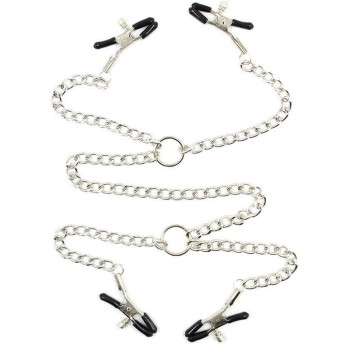 Ohmama Fetish 4 Chain Nipple Clamps