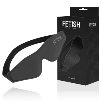 Fetish SubmissiveTrade - Vegan Leather Mask With Noprene Lining