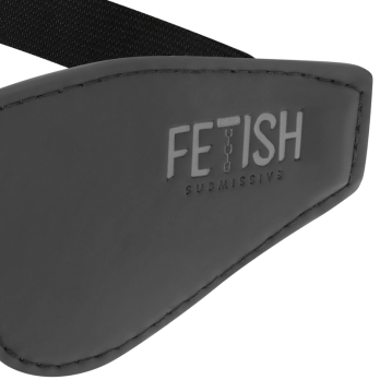 Fetish SubmissiveTrade - Vegan Leather Mask With Noprene Lining