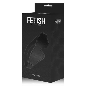 Fetish SubmissiveTrade - Vegan Leather Mask With Noprene Lining