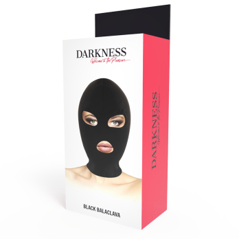 DarknessTrade - Bdsm Submission Mask Mouth And Eyes Black