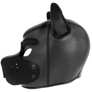 DarknessTrade - Neoprene Dog Mask With Removable Muzzle M