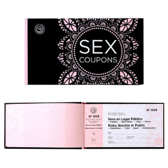 Secreplay Sex Coupons Sensual Exchange Vouchers (Es / En)