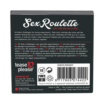 Sex Roulette Kinky (Nl-De-En-Fr-Es-It-Pl-Ru-Se-No)