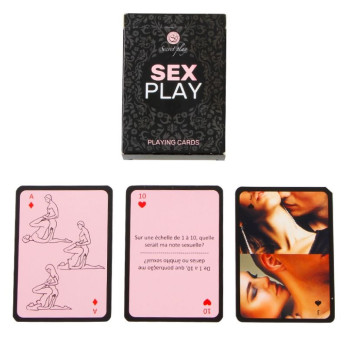 Secretplay  Sex Play Playing Cards Fr/Pt