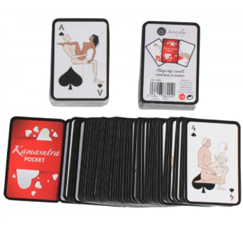 Secretplay  Pocket Kamasutra Playing Cards I Es/En/Pt/It/Fr/De