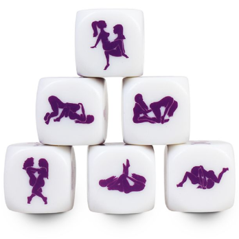 Secretplay  Dice Kamasutra Lesbian 25Mm