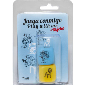 Taloka - Funny Blue Posture Dice + Place Dice /Es/Pt/En/Fr/It/