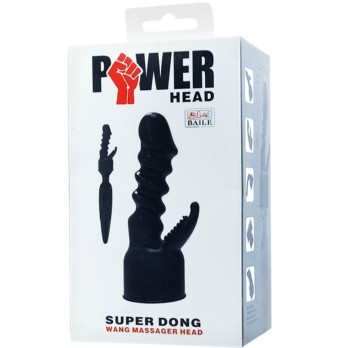 Power Head - Interchangeable Wand Massager Head Inner And Clit Stimulating