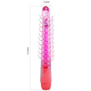 Flexi Vibe Sensual Spine Bendable Vibrating Purple 23.5 Cm