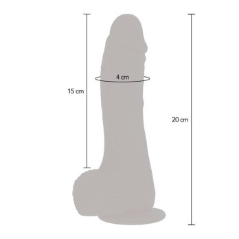 Get Real - UpDown Rotating Vibr Dildo Skin