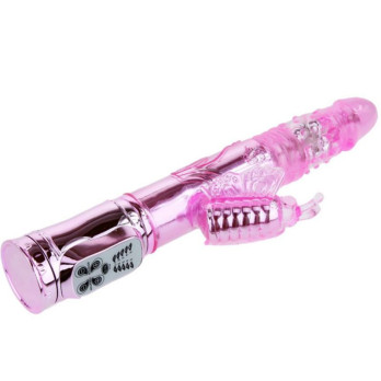 Rechargeable Vibrator Multifunction With Clit Stimulating Throbbing Butterfly