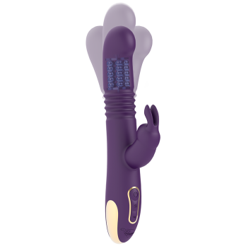 Treasure Bastian Rabbit Up  Down, Rotator  Vibrator Compatible With Watchme Wireless Technology