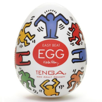 Tenga Egg Dance Easy Ona-Cap By Keith Haring