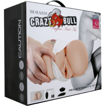 Crazy Bull - Realistic Anus And Vagina With Tatoo And Vibration