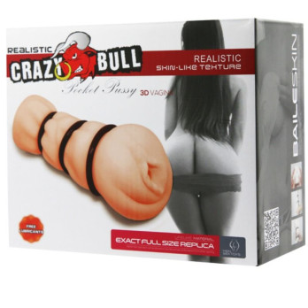 Crazy Bull - Masturbating Sleeve With Rings - Vagina