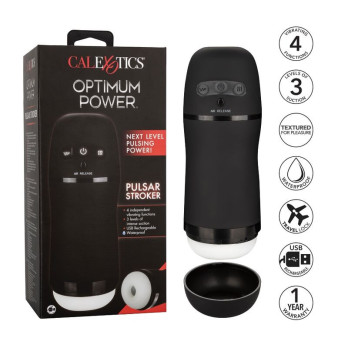 Calex Optimum Power Stroker Vibrating And Suction Functions