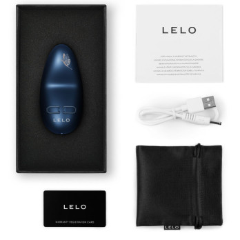 Lelo Nea 3 Personal Massager - Alien Blue