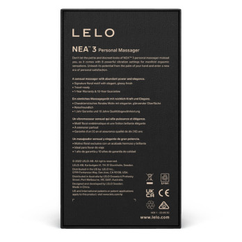 Lelo Nea 3 Personal Massager - Alien Blue