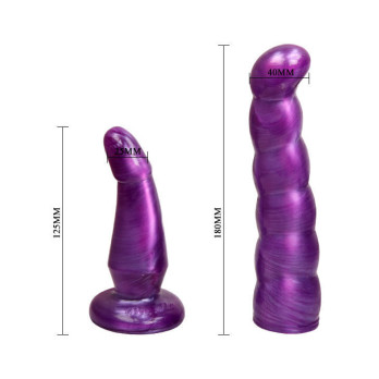 Ultra Harness Female Anal And Vaginal Purple