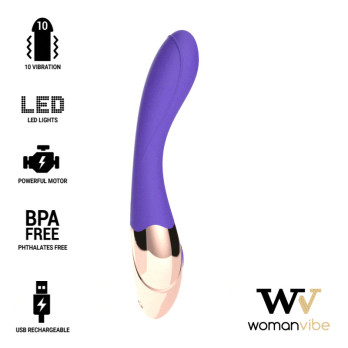 Womanvibe™ - Sunny Silicone Rechargeable Vibrator