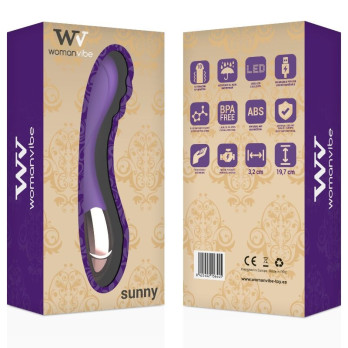 Womanvibe™ - Sunny Silicone Rechargeable Vibrator