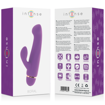 Intense Boral 20 Speeds Silicone Purple