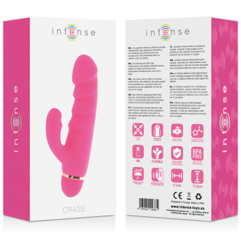 Intense Crass 20 Speeds Silicone Pink