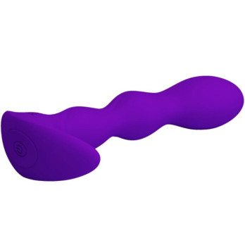 Pretty Love Anal Massager 12 Functions Vibration Purple