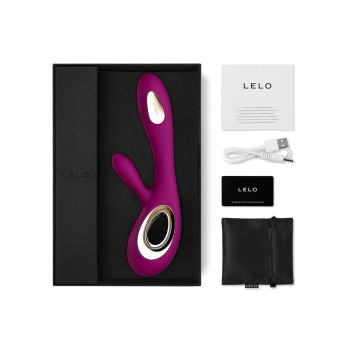 Lelo Soraya Wave Deep Rabbit Vibrator Rose