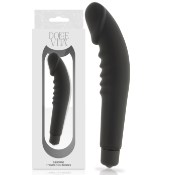 Dolce Vita™ - Realistic Pleasure Black Silicone