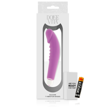 Dolce Vita™ - Realistic Pleasure Purple Silicone