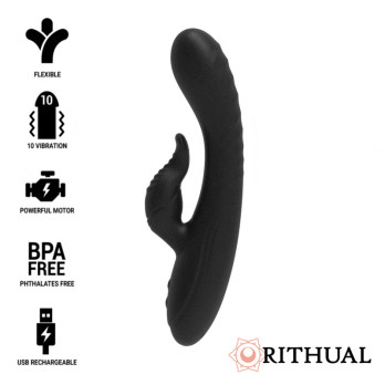 Rithual™- Anusara Dual Motor Rechargeable 2.0 Black