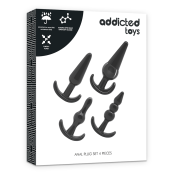 Addicted Toys Set 4 Anal Plugs