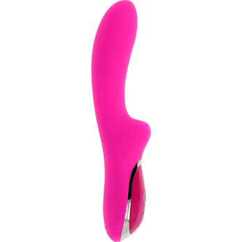 Ohmama Magnetic Rechargeable 10 Speeds Silicone Vibrator 21 Cm