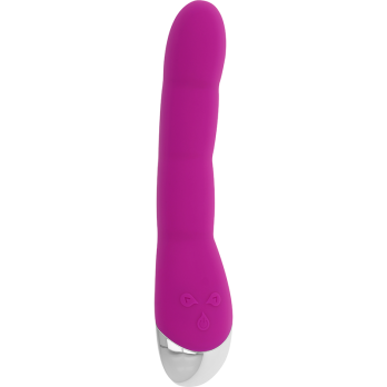 Ohmama 6 Modes And 6 Speeds Vibrator - Purple 21.5 Cm