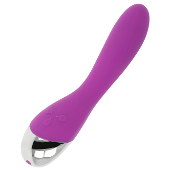 Ohmama 6 Modes And 6 Speeds Vibrator - Purple 20.5 Cm