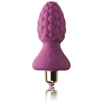 Rocks-Off Assberries Raspberry Vibrating Butt Plug