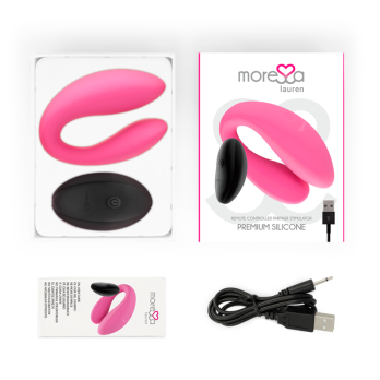 Moressa Lauren Remote Control Partner Stimulator