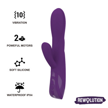 Rewolution Reworabbit Flexible Vibrator With Rabbit