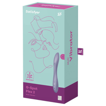 Satisfyer G-Spot Flex 2 Multi Vibrator - Purple