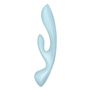 Satisfyer Triple Oh Hybrid Vibration - Blue