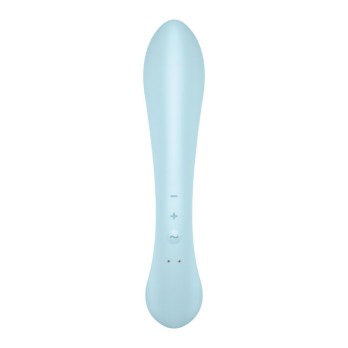 Satisfyer Triple Oh Hybrid Vibration - Blue