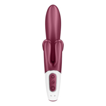 Satisfyer Touch Me Rabbit Vibration - Red