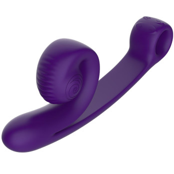 Snail Vibe Curve Vibrator Purple