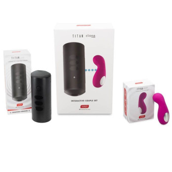 Kiiroo Titan Y Cliona Couple Set Purple