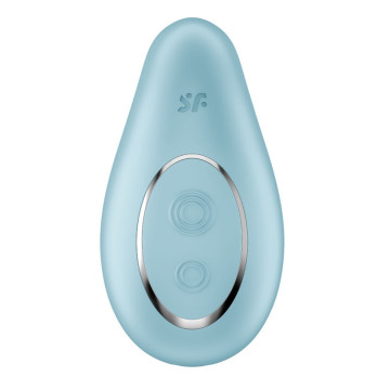 Satisfyer Dipping Delight Lay-On Vibrator - Blue