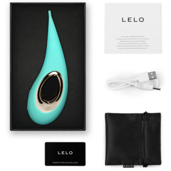 Lelo Dot Clitoral Stimulator - Aqua