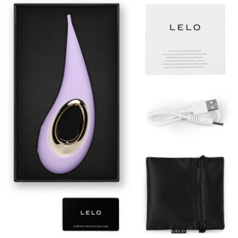 Lelo Dot Clitoral Stimulator - Lilac