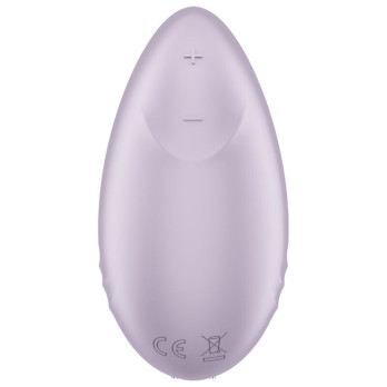 Satisfyer Tropical Tip Lay-On Vibrator - Lilac